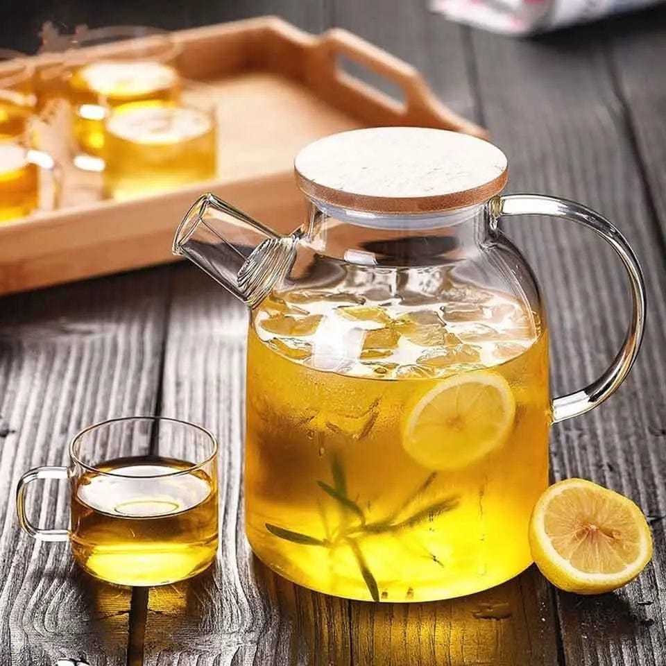 Hohe Glasteekanne 1,6L