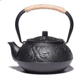 Japanische Gusseisen-Teekanne Bambusmuster 900ml