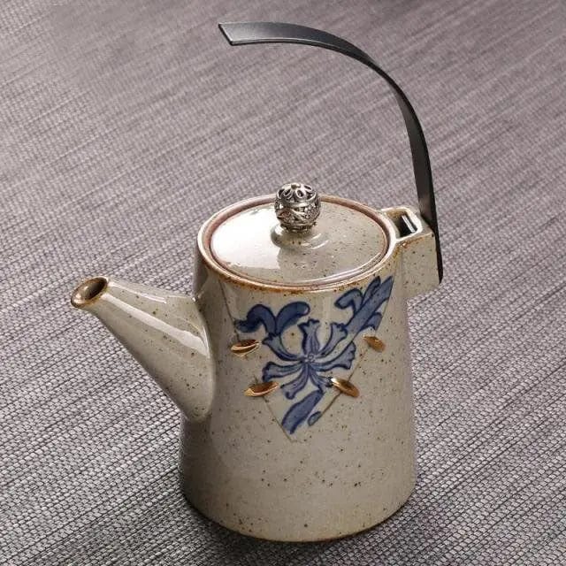 Japanische Keramik-Teekanne Beige 300ML