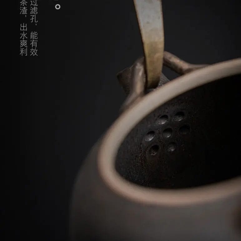 Japanische Keramik-Teekanne Vintage-Charme 475ml