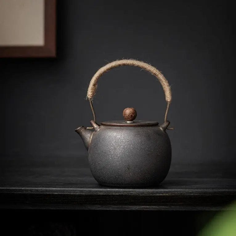 Japanische Keramik-Teekanne Vintage-Charme 475ml