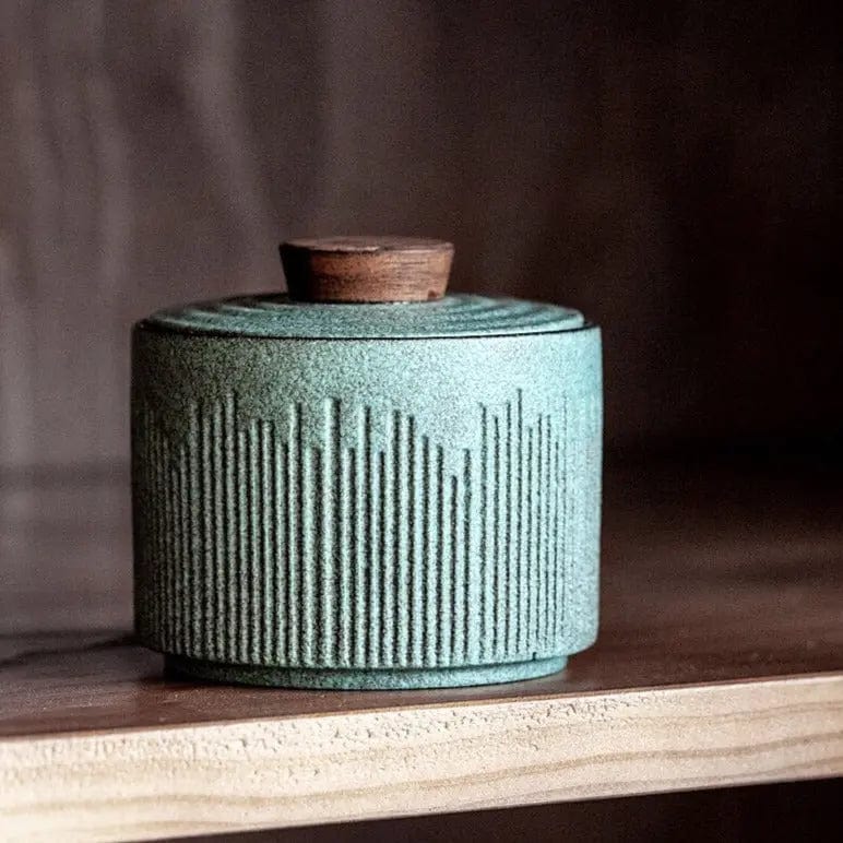 Japanische Teedose aus Keramik 150ml