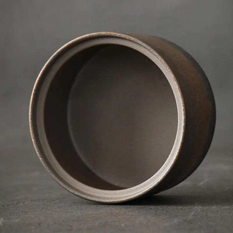 Japanische Teedose aus Ton 500ml