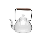 Japanische Teekanne aus Glas Birnenform 1L
