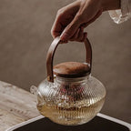 Japanische Teekanne aus Glas mit Sieb 800ML