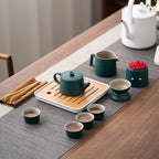 Japanisches Reise-Keramik-Teeset