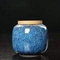 Keramik-Teedose Design Iris