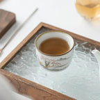 Keramik-Teetassenset, 2 Stück, 95ml