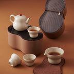 Kleines chinesisches Keramik-Teeset