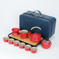 Komplettes Japanisches Keramik-Teeset