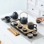 Komplettes Japanisches Keramik-Teeset