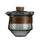 Luxuriöser Gaiwan-Glas-Teekanne 230 ml