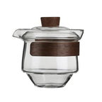 Luxuriöser Gaiwan-Glas-Teekanne 230 ml