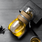 Glas-Teeflasche mit Sieb – Mini