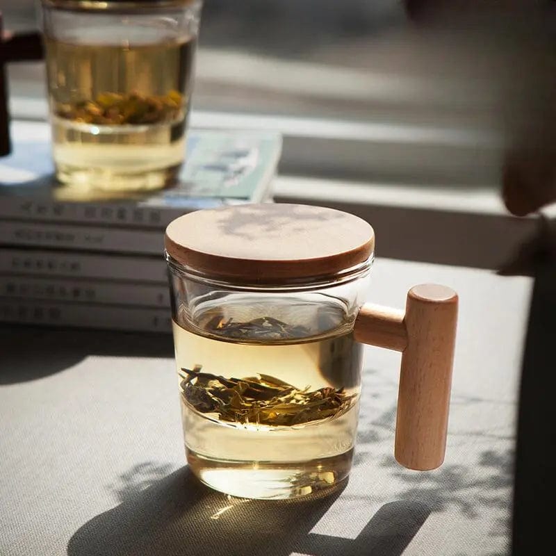 Moderne Teetasse mit Sieb 350ml