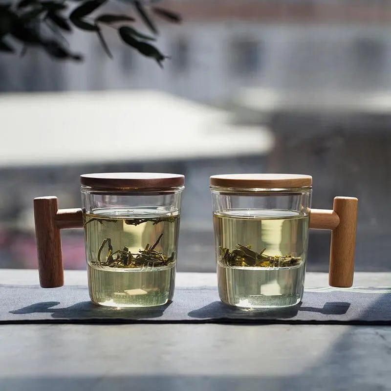 Moderne Teetasse mit Sieb 350ml