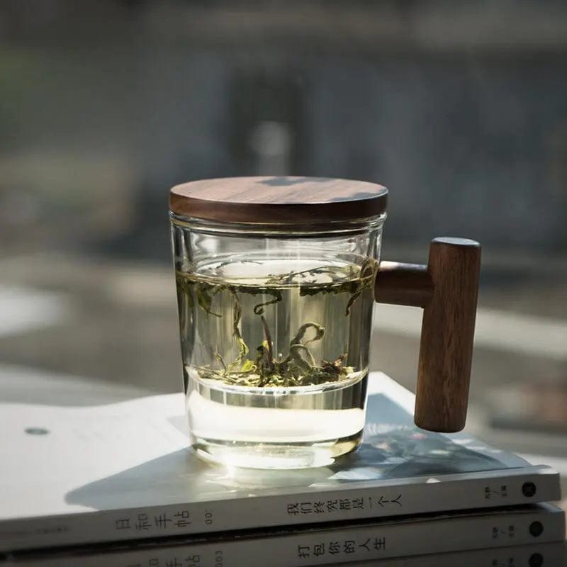 Moderne Teetasse mit Sieb 350ml