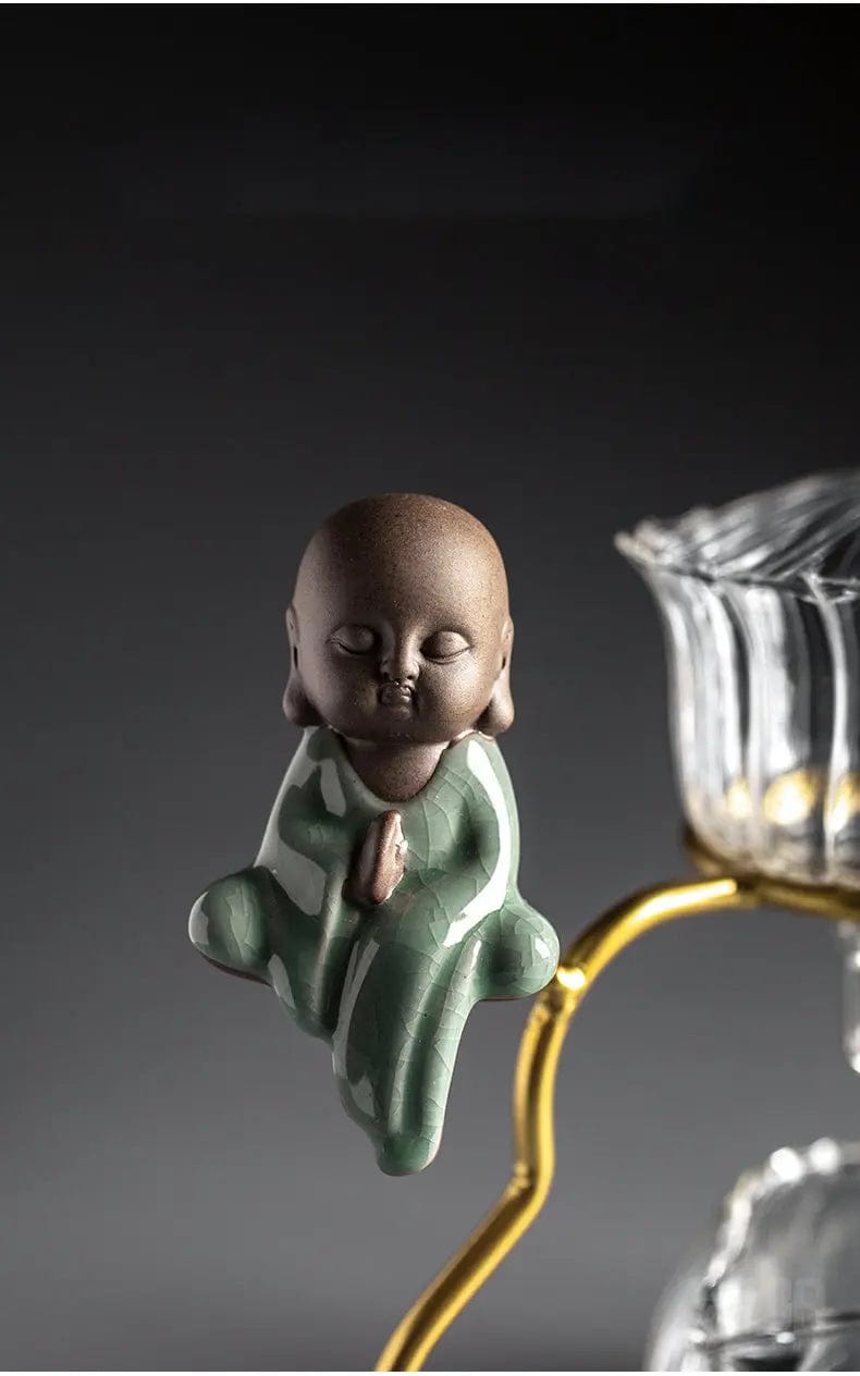 Originale Glas-Teekanne Kleiner Buddha 300ML