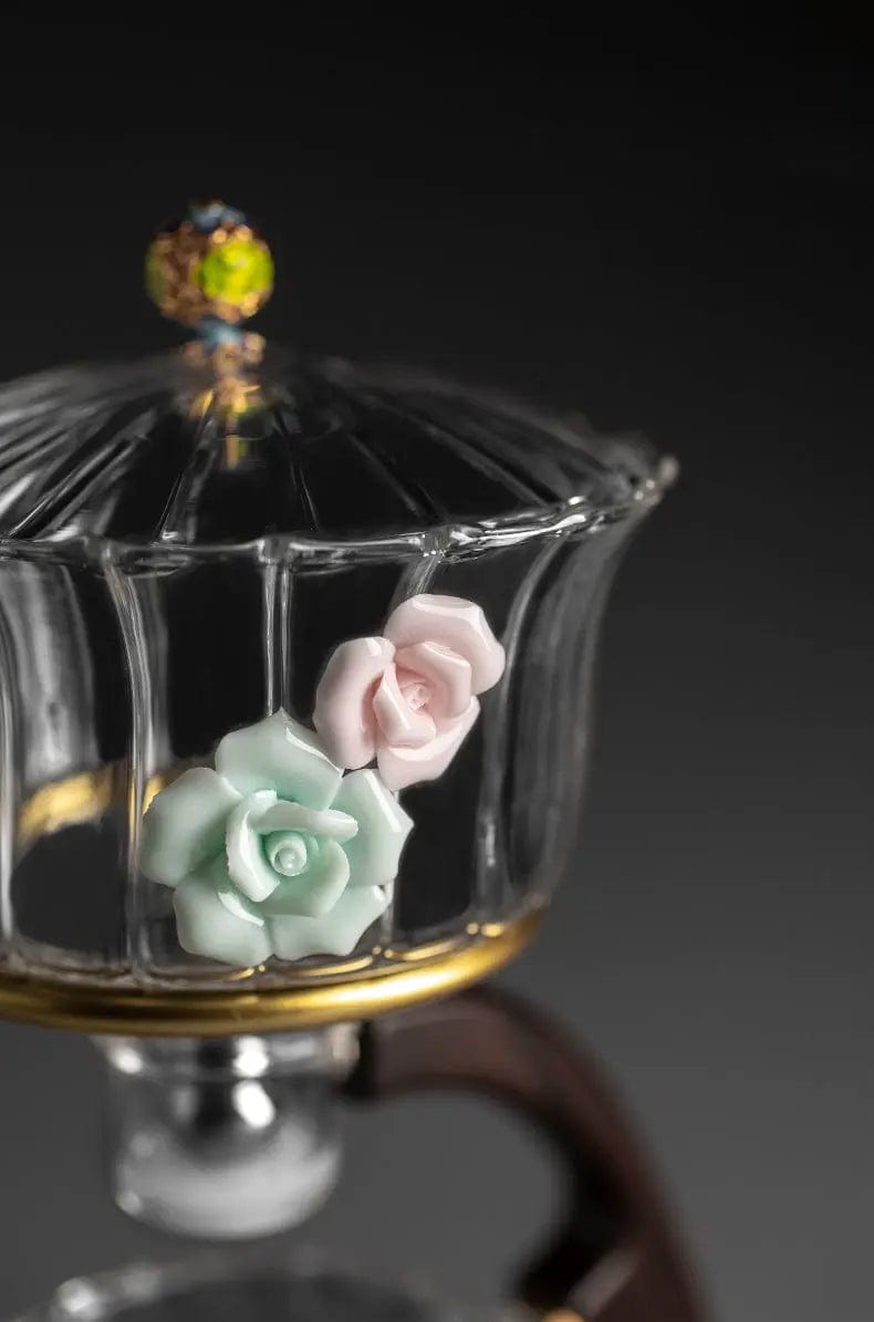 Originale Glas-Teekanne Kleiner Buddha 300ML