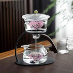 Originale Glas Teekanne mit Kirschblüten 300ML