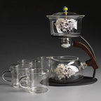 Originale Glas Teekanne mit Kirschblüten 300ML