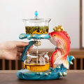 Originale Teekanne aus Glas Fische 400ML