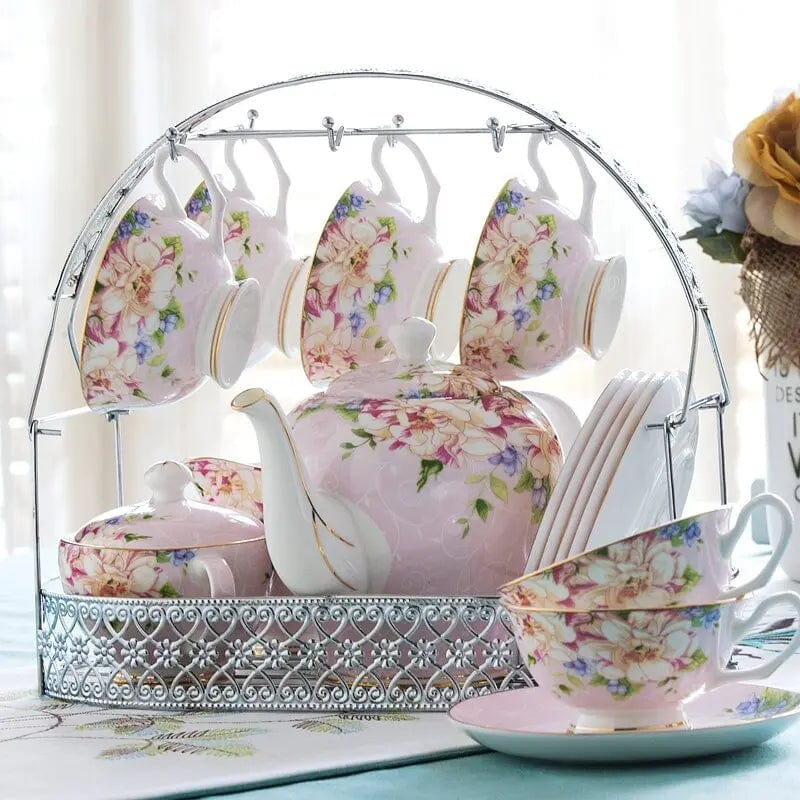 Originales englisches Porzellan-Teeservice