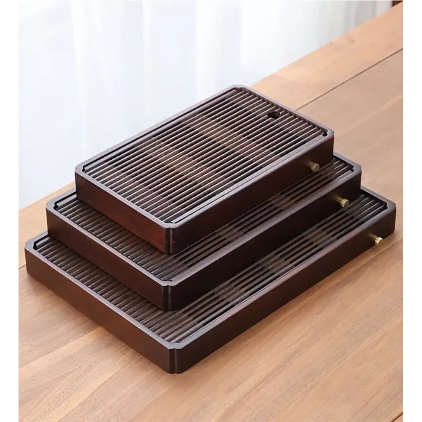 Bambus-Serviertablett (Gongfu) – Bild 3
