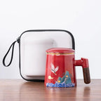 Prestigiose und Design-Teetasse aus Keramik 400ml