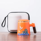 Prestigiose und Design-Teetasse aus Keramik 400ml