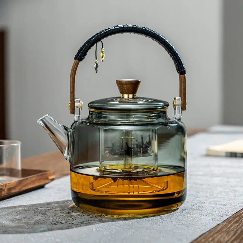 Retro Design Glasteekanne 1L