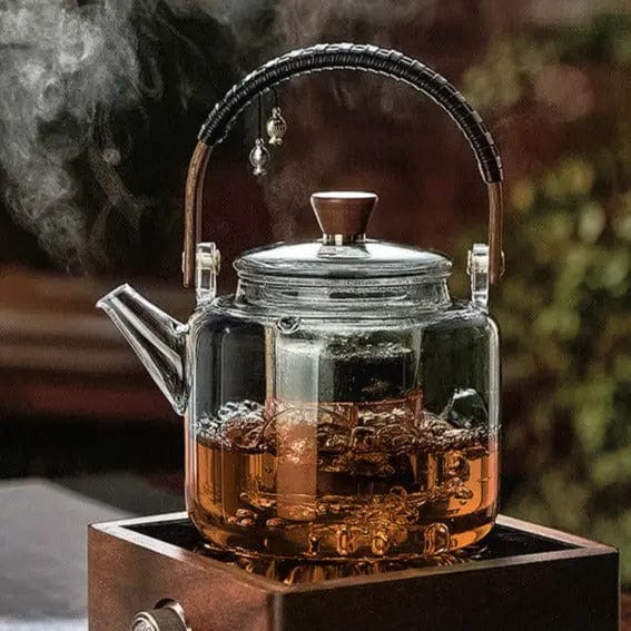 Retro Design Glasteekanne 1L