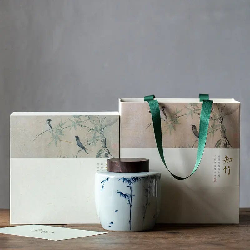 Runde Premium-Keramik-Teedose 1000ml