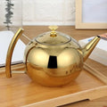 Runde Stahls Teekanne 1.5L - 2L