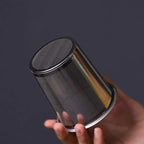 Schwarze japanische Gusseisen-Teekanne 1,1L