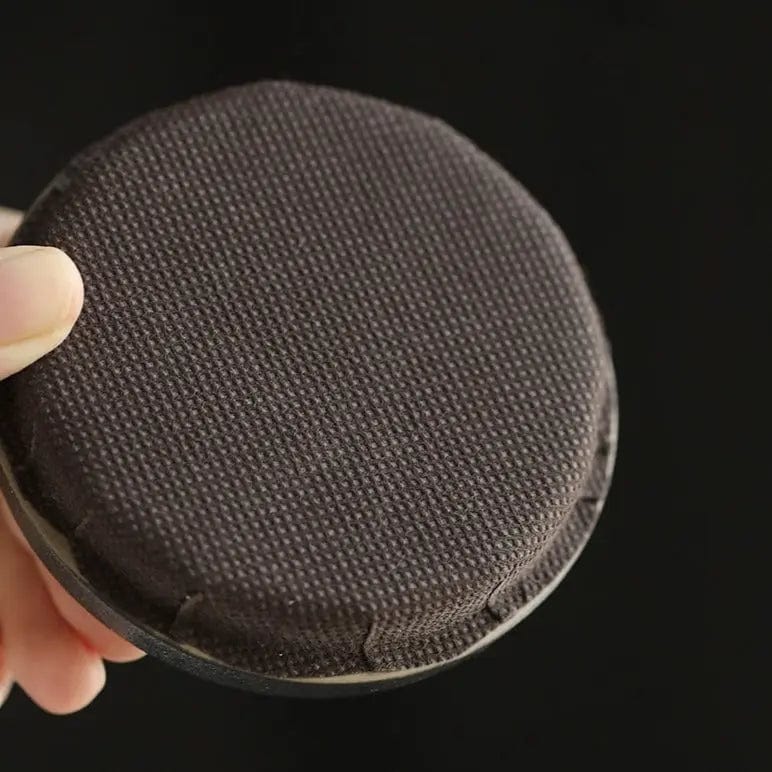 Schwarze japanische Keramik-Teedose 270ml