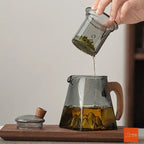 Skandinavische Design-Glasteekanne 400ml