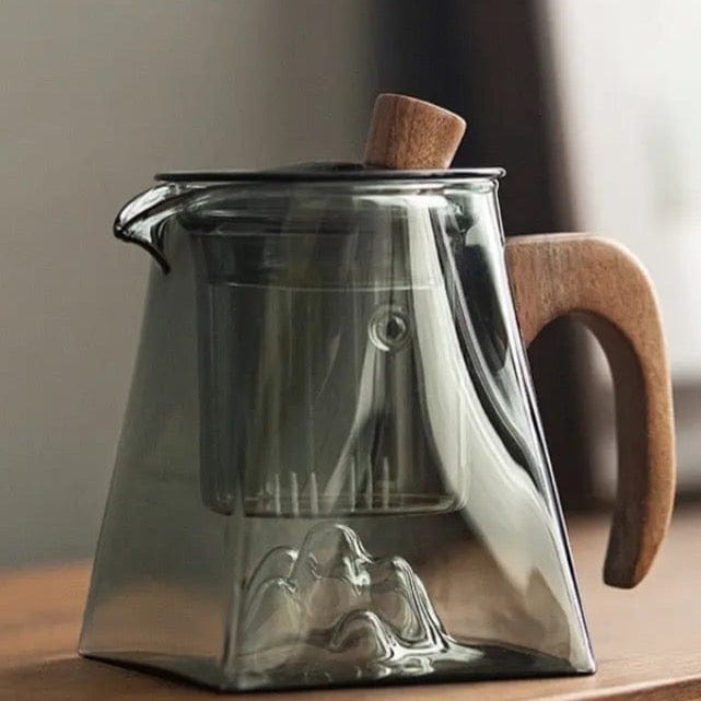 Skandinavische Design-Glasteekanne 400ml