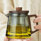 Skandinavische Design-Glasteekanne 500ML - 700ML