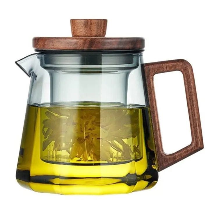 Skandinavische Design-Glasteekanne 500ML - 700ML