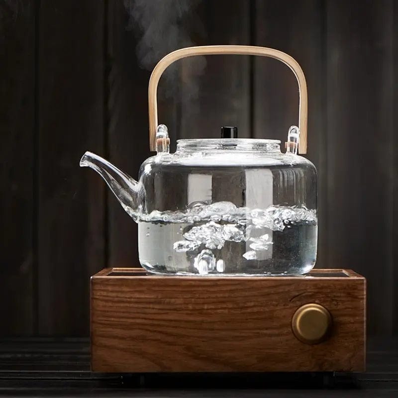 Skandinavische Glasteekanne 1,1 l