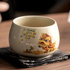 Tanzender Löwe Keramik-Teetasse 170ml