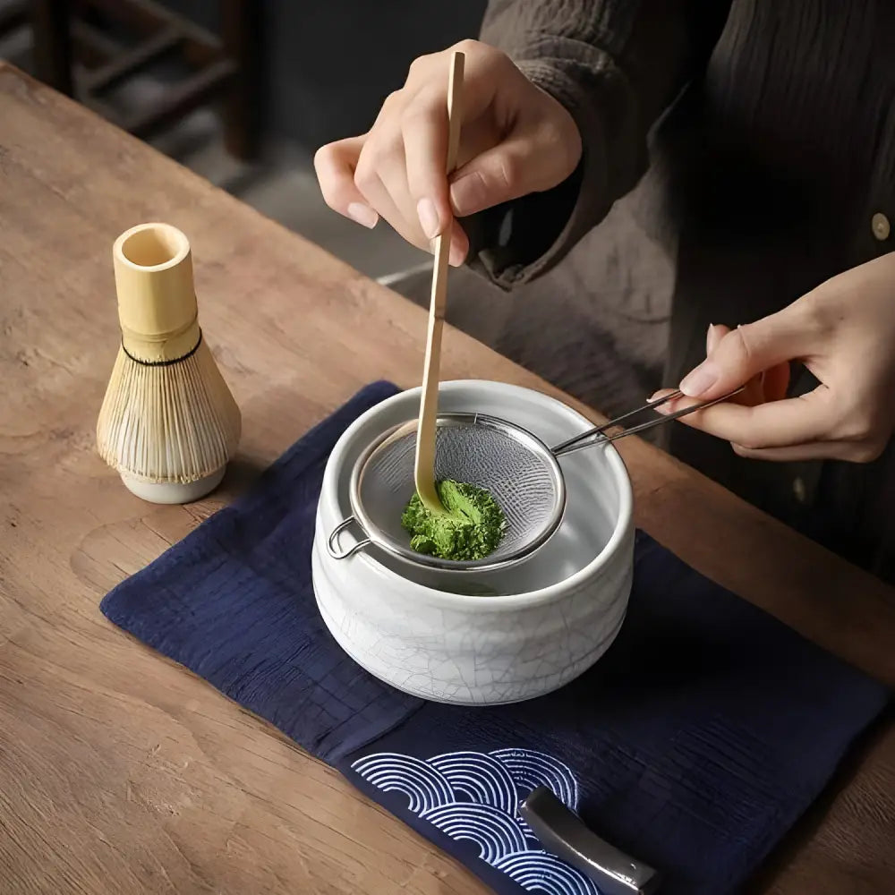 Weiße Chawan-Teeschale 510ml