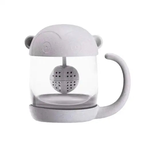 Affen-Teebecher mit Sieb 250ml – Bild 3