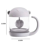 Affen-Teebecher mit Sieb 250ml – Bild 6
