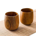Japanische Holz-Teetassen (2er-Set) – Bild 2