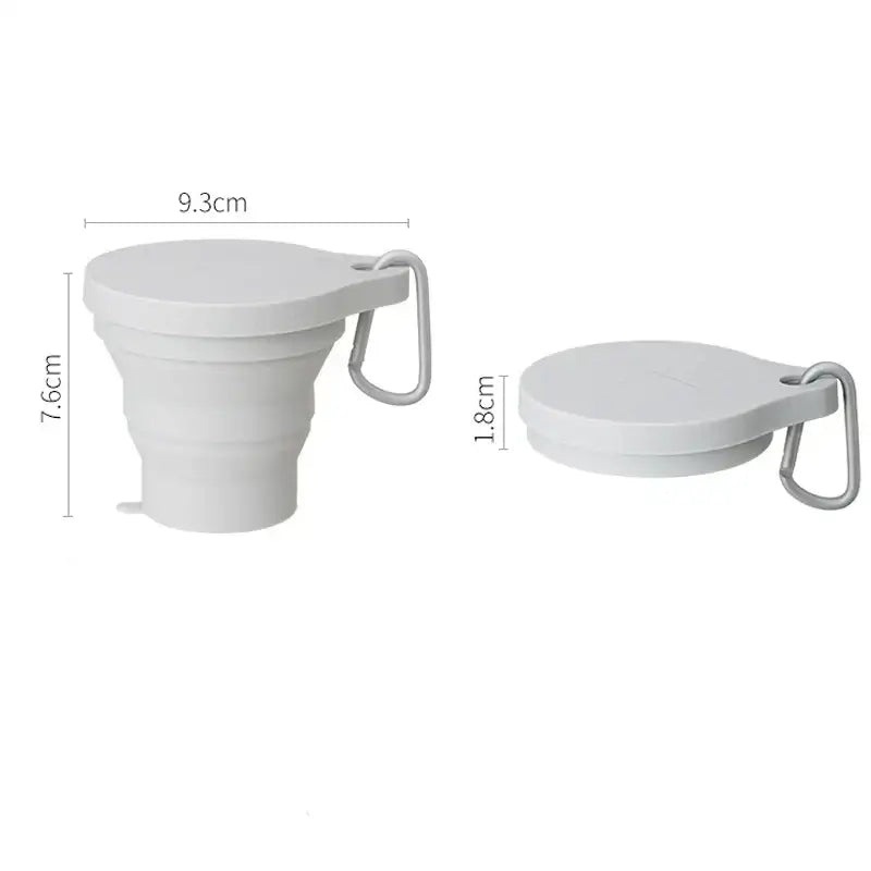 Faltbare Reise-Teetasse (2er-Set)