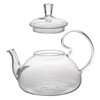 Teekanne aus Glas mit großem Griff 400 ml - 800 ml