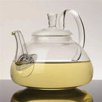 Teekanne aus Glas mit großem Griff 400 ml - 800 ml