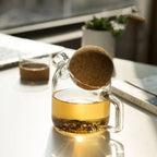 Teekanne aus Glas mit Kork-Design 250ML - 750ML